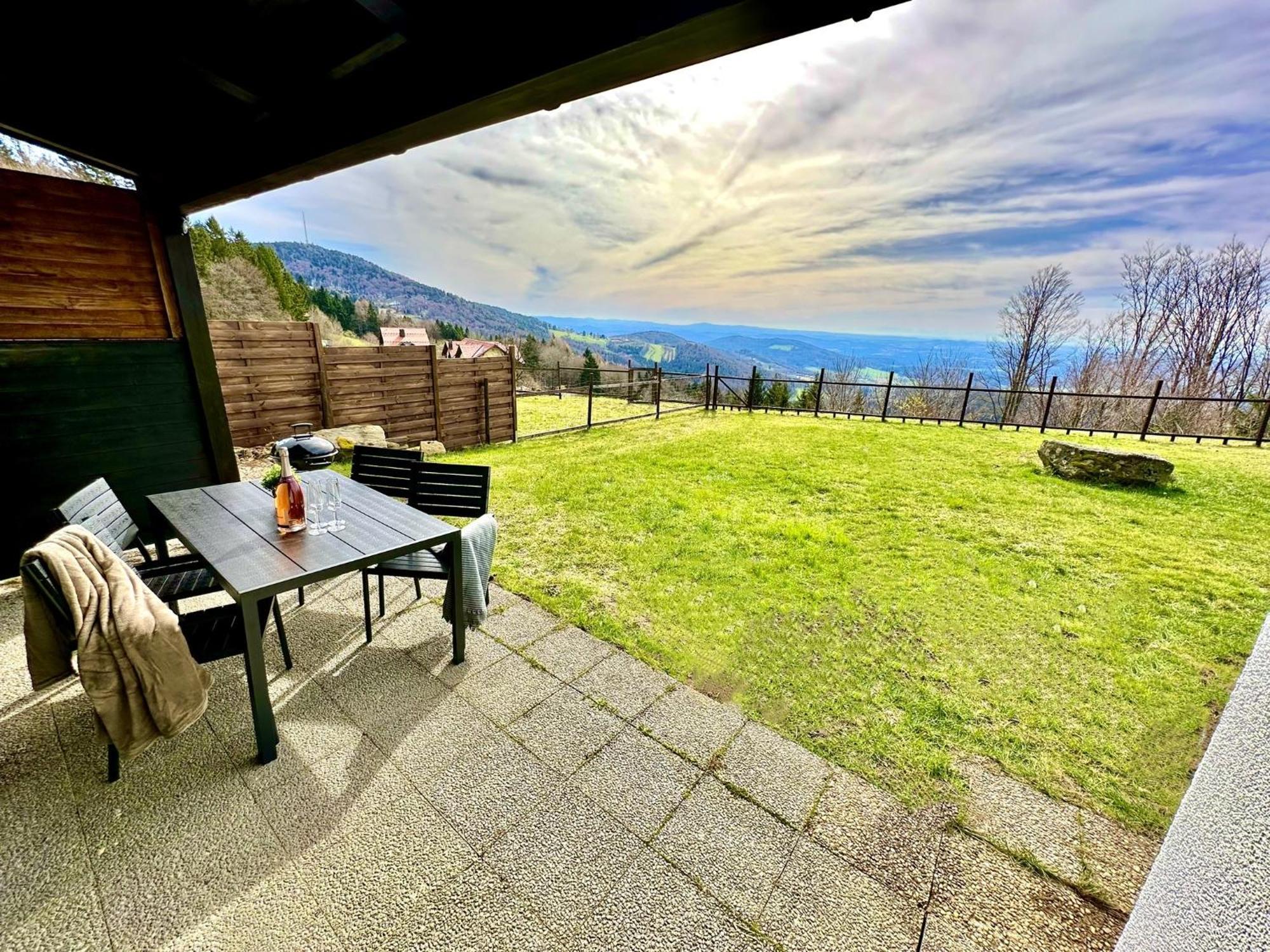 Gemuetliches Alpenblick Berg-Bungalow + Grosser Garten + Netflix! Schofweg Екстер'єр фото