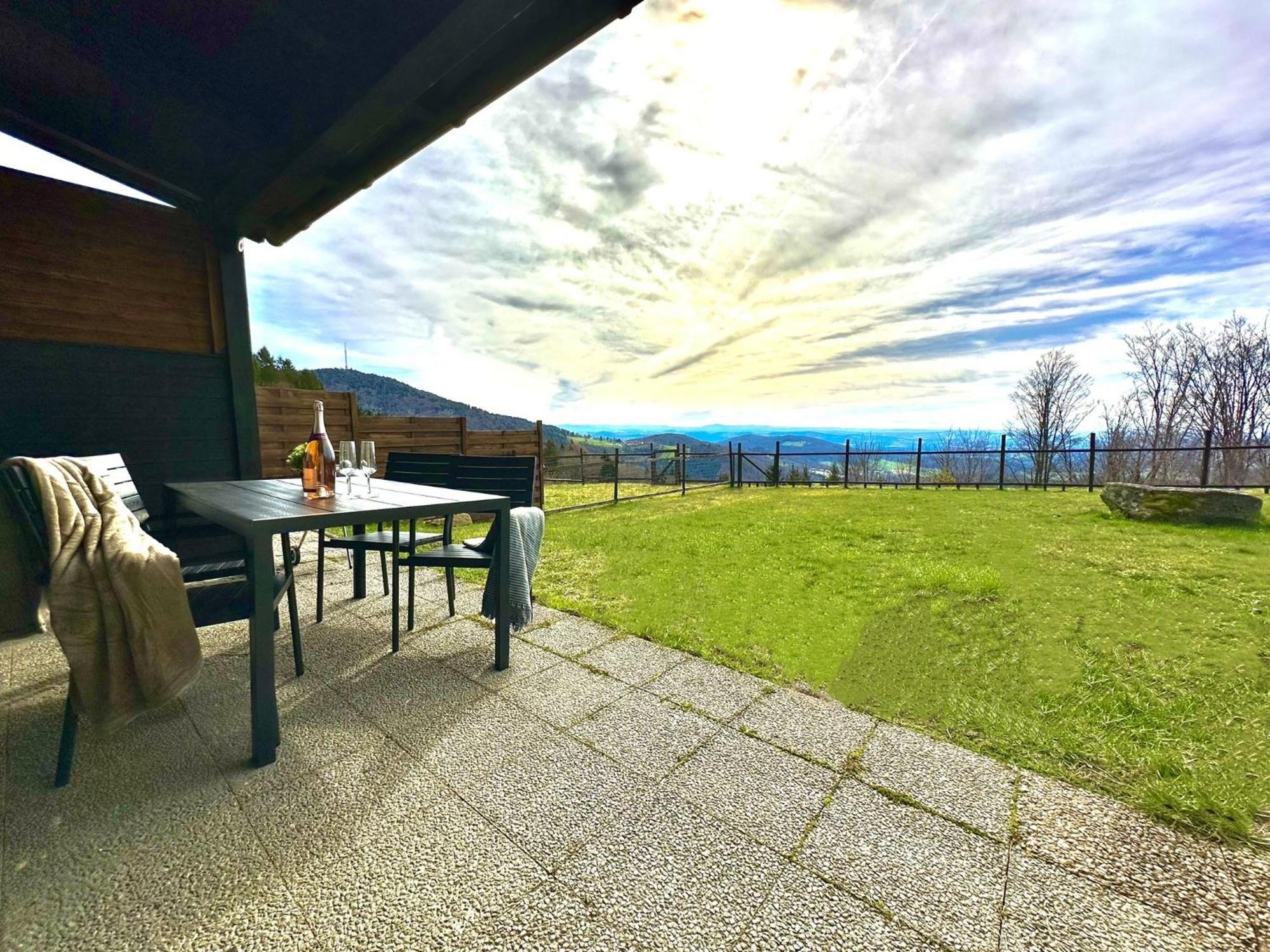 Gemuetliches Alpenblick Berg-Bungalow + Grosser Garten + Netflix! Schofweg Екстер'єр фото