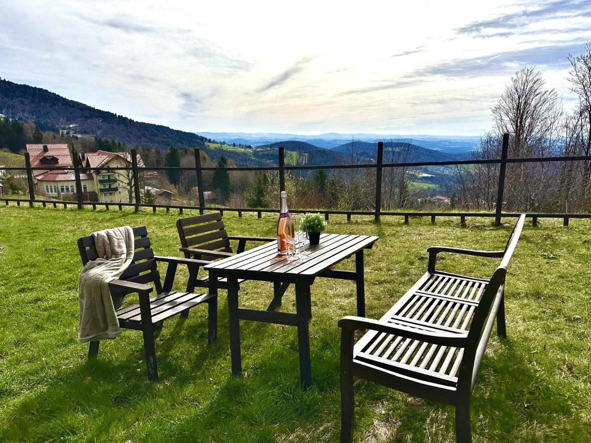 Gemuetliches Alpenblick Berg-Bungalow + Grosser Garten + Netflix! Schofweg Екстер'єр фото